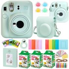Fujifilm Instax Mini 12 Mint Green All-In-One Camera Bundle Accessory Gift Set