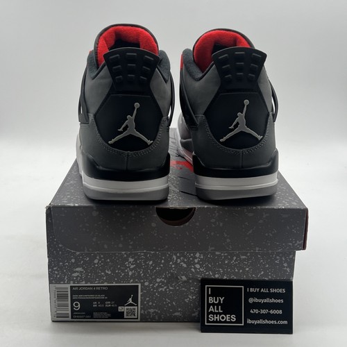 Size 9 - Air Jordan 4 Retro Mid Infrared (DH6927-061) - Picture 3 of 9