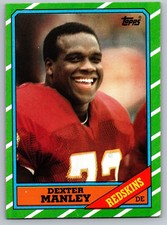 1986 Topps #180 Dexter Manley