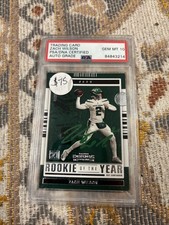 2021 Panini Contenders Rookie of the Year Zach Wilson GEM MT 10 PSA Certified