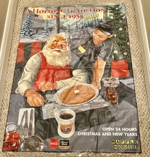 2015 Waffle House Christmas Window Cling