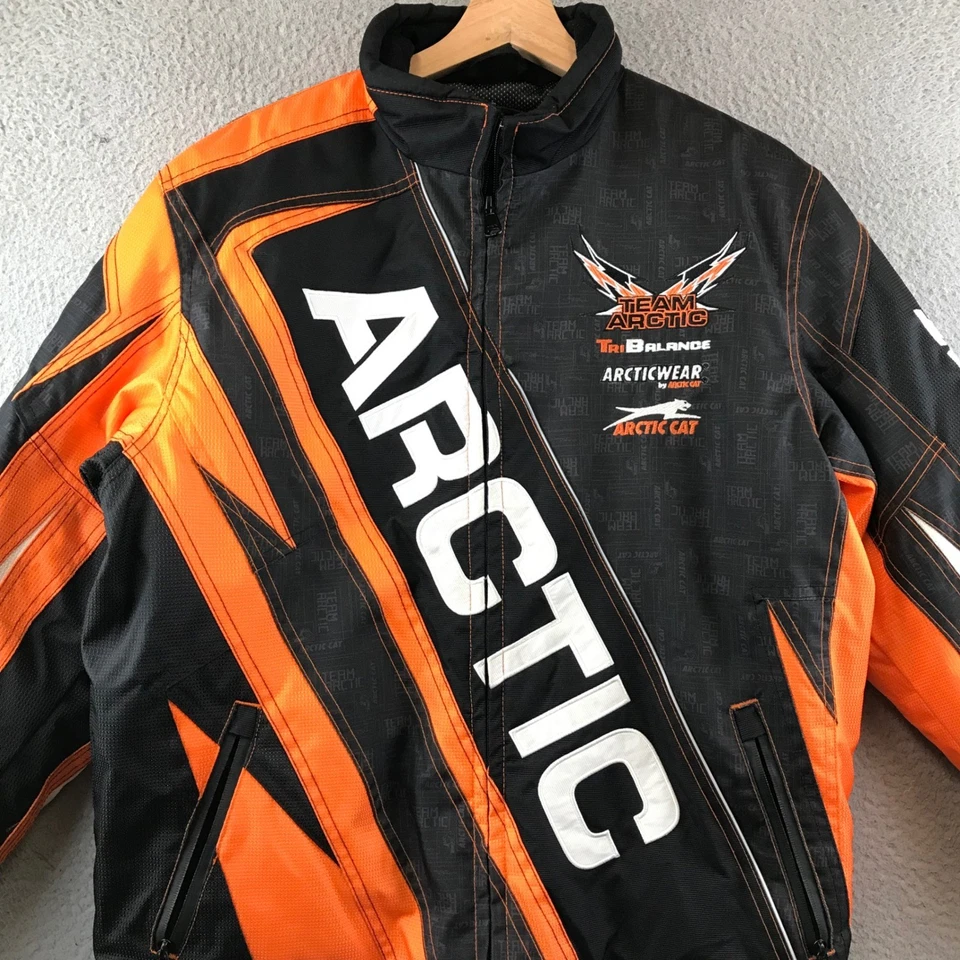 Chaqueta de moto de nieve Arctic Cat Racing Team Arcticwear juvenil talla L Foto 3 de 4