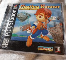 Floating Runner: Quest for the 7 Crystals (Sony PlayStation 1, 1996) UNTESTED