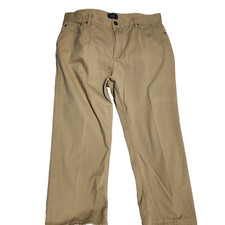 G.H. Bass Chino Khaki tan mens pants 36 x 29 Straight