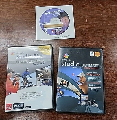 PINNACLE STUDIO ULTIMATE Version 9.3/10.5 & 12 International Versions