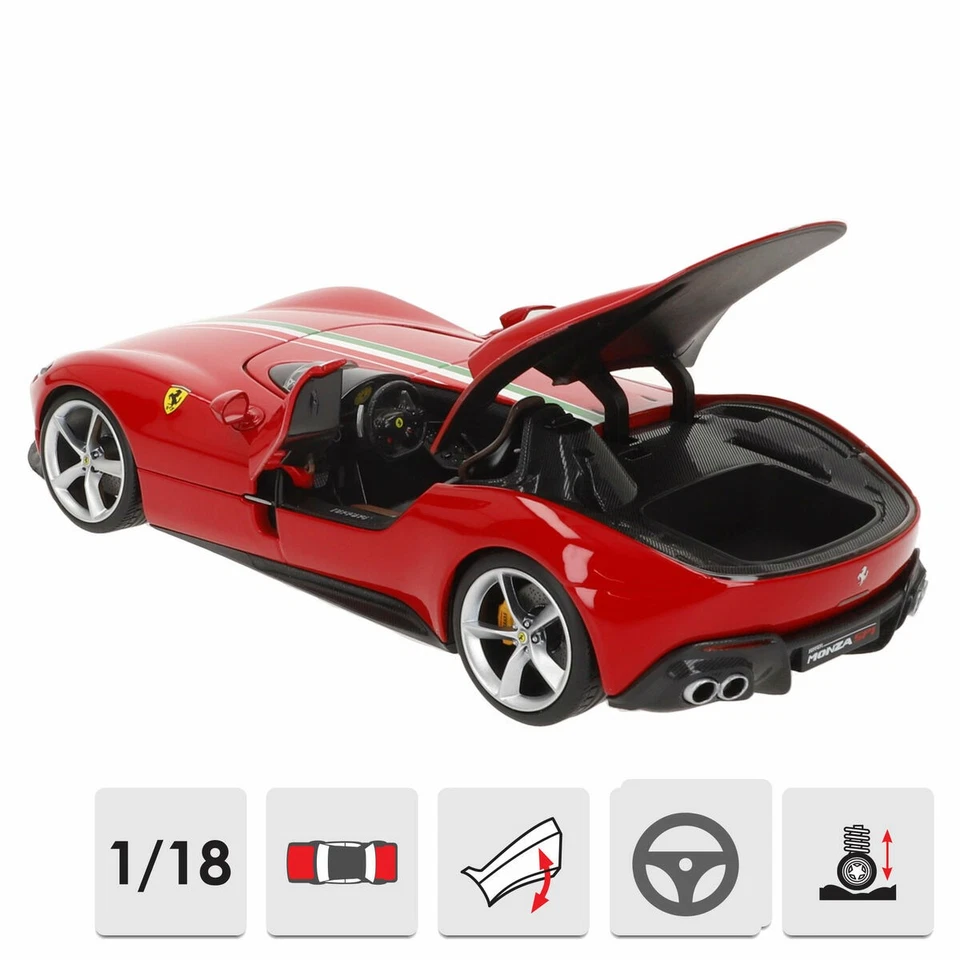 Macchina Bburago Ferrari Monza SP1 1:18 - Immagine 2 di 4