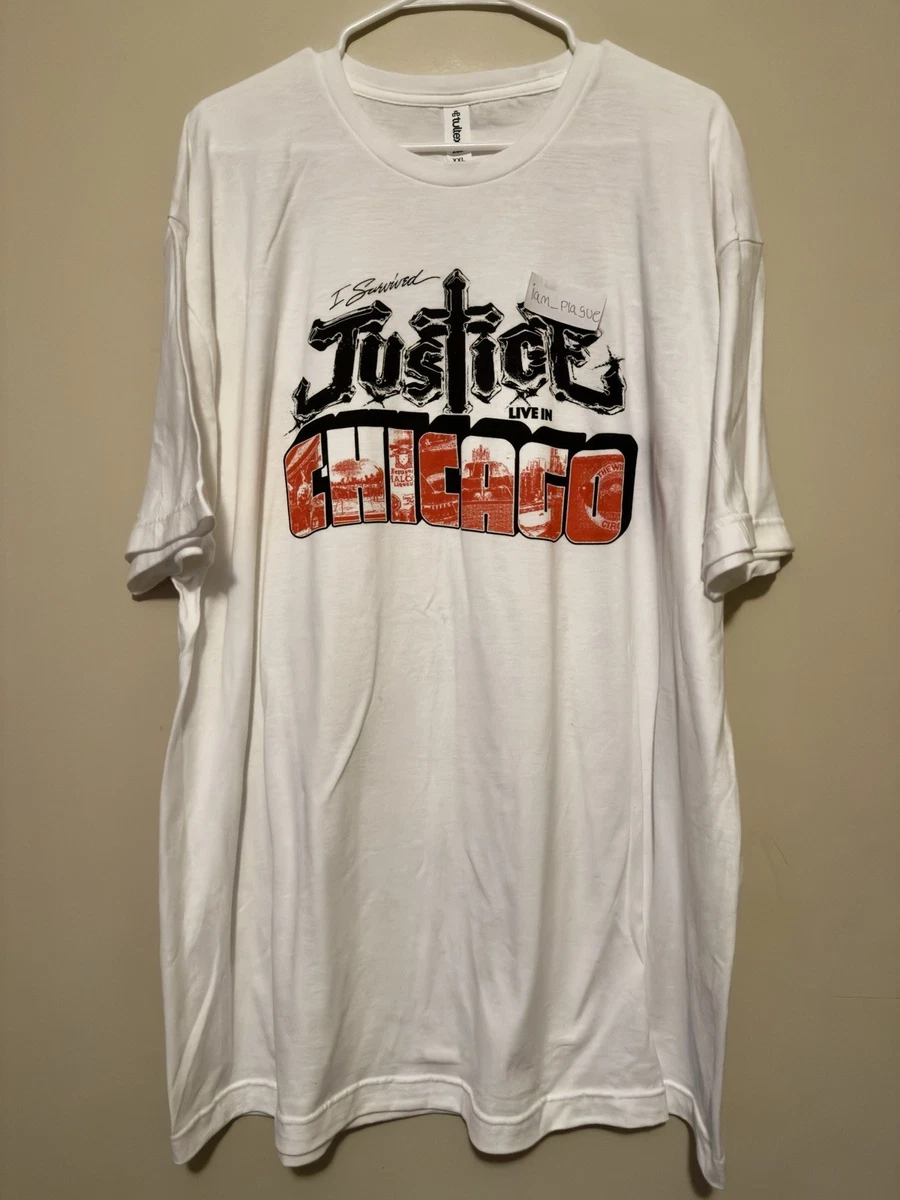 Justice LIVE IN CALIFORNIA Tシャツ M 25+ Justice Shirts for Men for sale | Updated Oct 2026