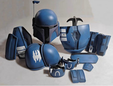Star Wars The Mandalorian Death Guardian Armor FRP Helmet Costume Outfit Cosplay