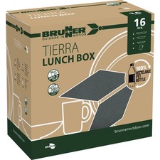 BRUNNER Campinggeschirr Set Lunch Box RPET Tierra Camping Teller Schüssel 12 tlg – Bild 5