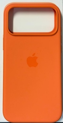 Apple iPhone 17 Pro Max Silicone Case with MagSafe - Orange 