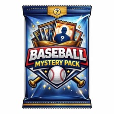 Baseball Mystery Pack 15 Cards 1 Auto/Relic RC Numbered Inserts SP No Base