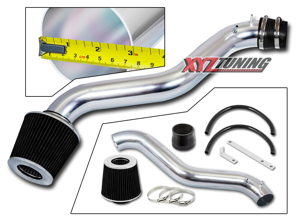 3" JDM BLACK Short Ram Air Intake Induction Kit +Filter For 94-97 Accord 2.2L L4