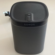 Sonos PLAY: 1 Wireless Speaker Black with Power Cord Good Condition.