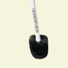6 In. Diameter Black Drain Brush Head Case of 6 
