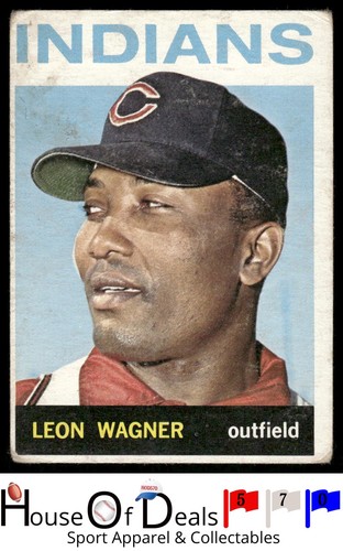 Leon Wagner #530 1964 Topps card