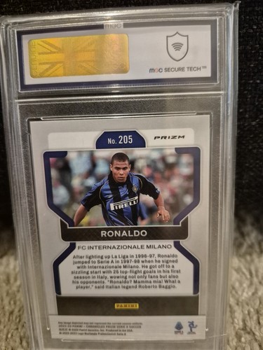 2023 Panini Prizm Ronaldo Purple Mojo MGC 10 - Picture 2 of 2