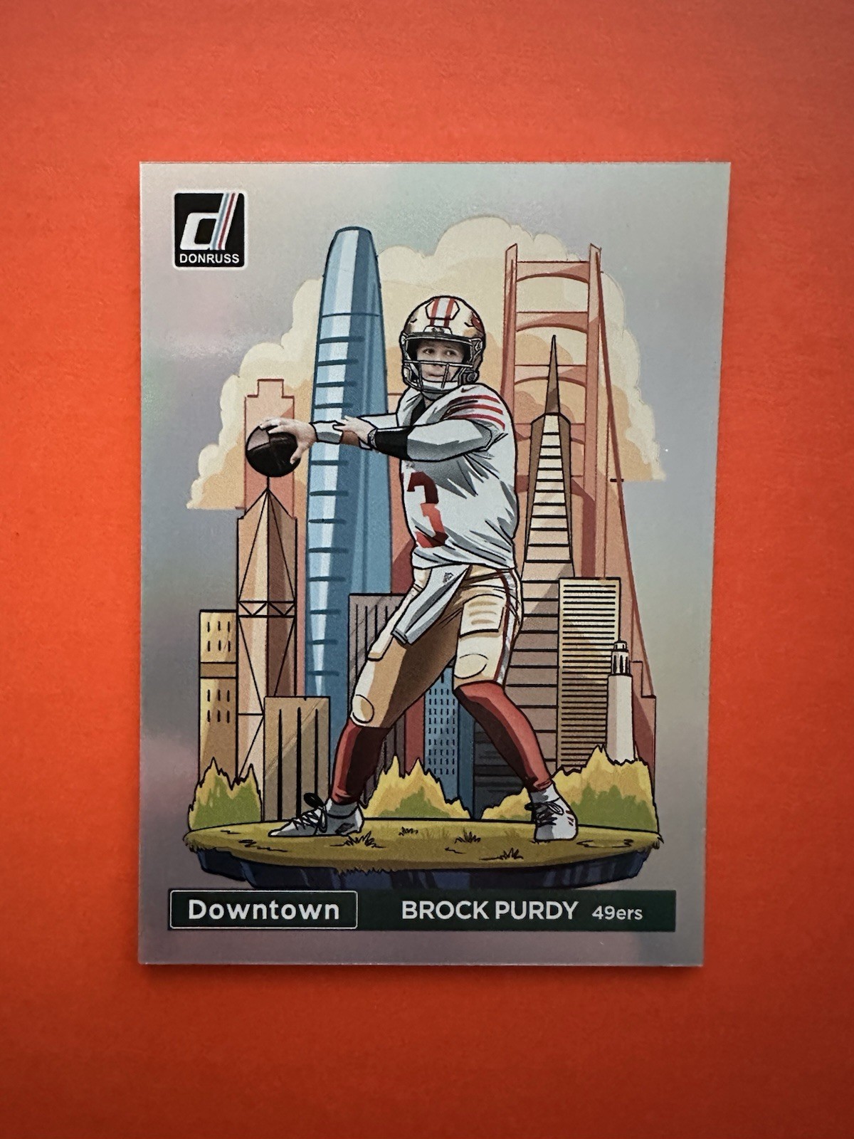 2024 Donruss Optic Brock Purdy Downtown San Francisco 49ers #4 Case Hit SSP