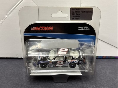 2005 Rusty Wallace #2 Miller Lite Daytona Shootout 1/64 Nascar Action Diecast