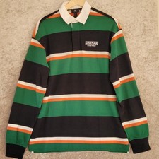 Stranger Things x H&M Collab Rugby Striped  Cotton Jersey Size Small 38" Chest