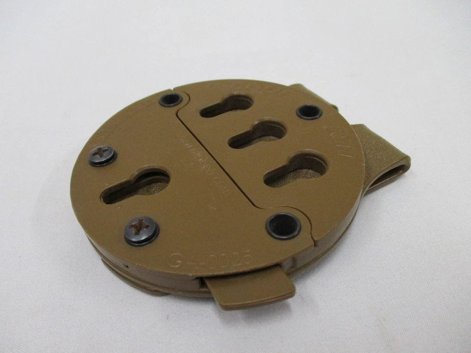 G-CODE TACTICAL HOLSTER MOUNT PISTOL/DUTY BELT ADAPTER RTI GA-0025 COYOTE BROWN - Image 3 of 4