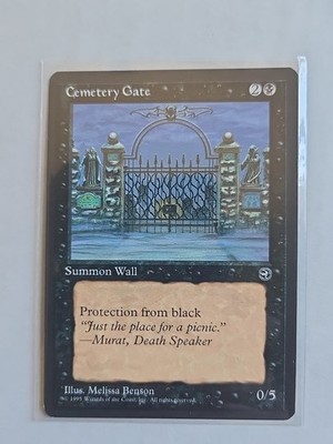 Cemetery Gate (Art B) - Homelands - MP - MTG Magic - Common - Creature 