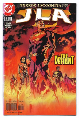 JLA #58 : VF- : ''Dying Breath'' : Terror Incognita