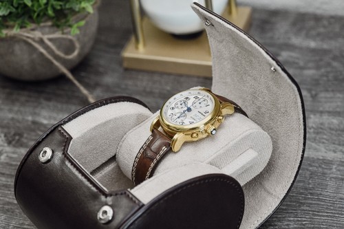 Watch Travel Case Leather Watch Case For Men Travel Watch Roll Case (VARIATIONS) - Picture 369 of 440