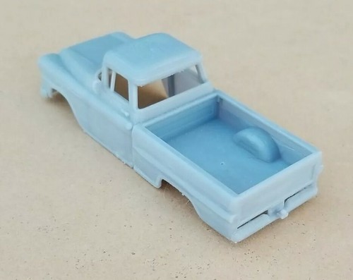ABS-LIKE RESIN 3D PRINTED 1/48 1958 CHEVROLET APACHE PICKUP BODY - Picture 3 of 10