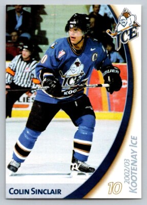 Colin Sinclair 2002-03 Kootenay Ice