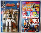 VINTAGE 90'S POWER RANGERS 8" WHITE RANGER KO FIGURE DAIRANGER SUPER SENTAI NEW!