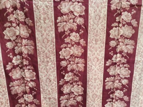 Textiles du XIXe siècle rideaux