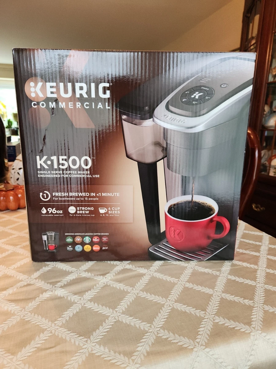 Keurig K1500 Single-Serve Commercial Coffee Maker, Black