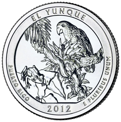 2012 America the Beautiful Quarters — photo from the most recent tracked eBay sale