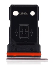 Replacement Dual Sim Card Tray Compatible With OnePlus 8 (Polar Silver)