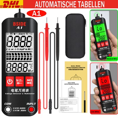 Fully Automatic Anti-Burn Intelligent Digital- Multimeter SpannungsprüFer A1 DE
