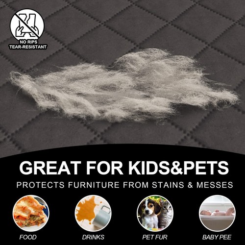 Sofa Cover Washable Couch Covers for Dogs Pet Couch Cover Protector Reversibl... - Picture 4 of 8