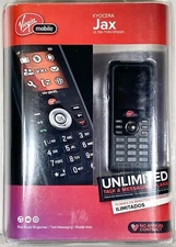 Kyocera JAX S1300 Black Ultra Thin Cellular Phone (Virgin Mobile) SEALED