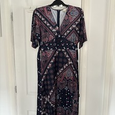 Yumi floral summer/holiday/occasion/formal/casual Maxi Dress Size 10