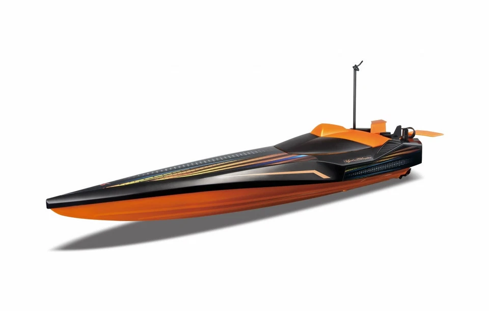 Maisto Tech Ferngesteuertes Speedboat Hydro Blaster schwarz orange RTR Boot