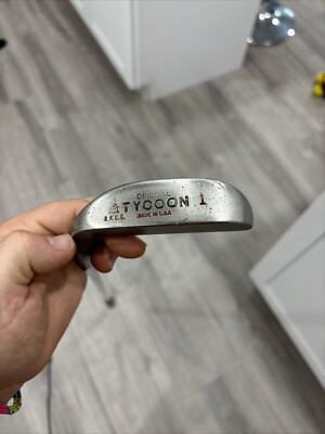 Raco Original Tycoon 1 Blade Putter Forged Soft Feel Napa All Original 35 3/4 