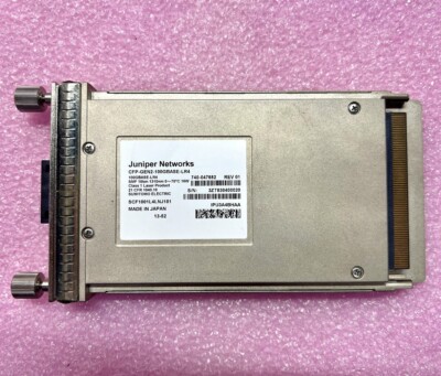 Juniper 740-047682 CFP-GEN2-100GBASE-LR4 SMF 10km 1310nm 100G Transceiver Module