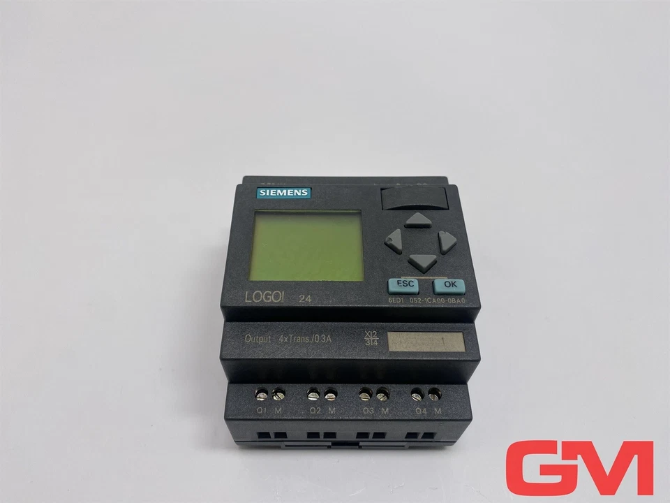 Siemens Logikmodul LOGO! 24 logic module 6ED1052-1CA00-0BA0 E-Stand 01 - Bild 3 von 4