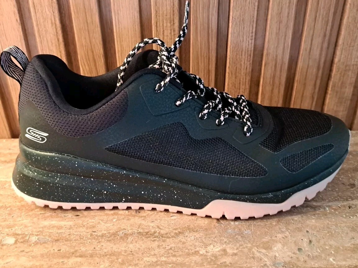 Skechers Bobs Black Memory Foam Shoes Size 9 Women Preowned image 5