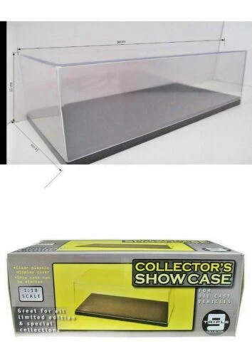 Espositori e contenitori Scala 1:18 per il modellismo statico