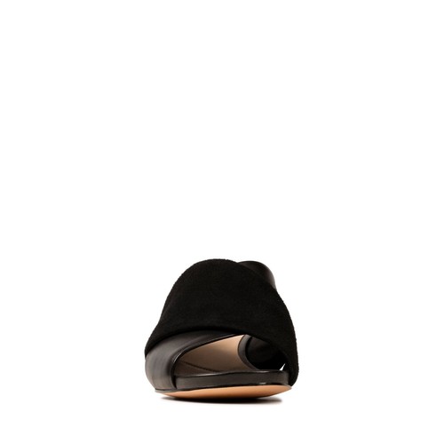 Clarks Sheer35 Mule Black Combination SZ 8 - Picture 2 of 5