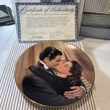 Gone With the Wind Critic's Choice "Marry Me Scarlett" Plate Artist Paul Jennis