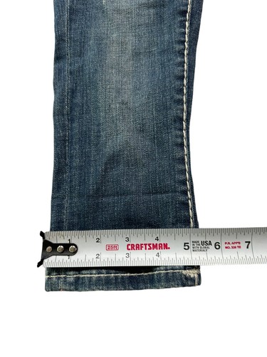 Girls Kids LA Idol Jeans Capri sz 8 23 x 12.5 NWT Rhinestones Denim - Picture 9 of 13