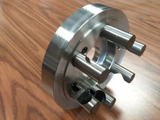 6” D1-5, D5 Semi-Finished adapter Plate for LATHE CHUCKS  #ADP-06-D5SM-NEW