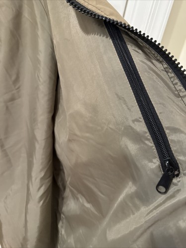 Helly Hansen Tech Performance Men XL Hooded Waterproof Jacket Tan - Picture 9 of 10