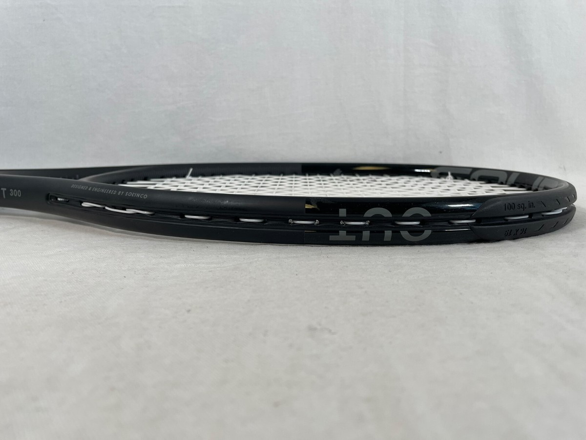 Solinco Blackout 300 Used Tennis Racquet Grip Size 4_3/8 | eBay